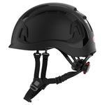 JSP EVO ALTA Baseworker Safety Helmet - Wheel Ratchet - Black