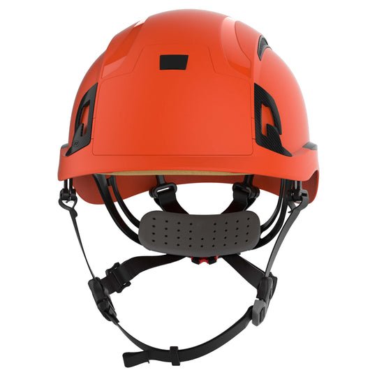 JSP EVO ALTA Baseworker Safety Helmet - Wheel Ratchet - Extra Visibility Orange