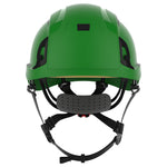 JSP EVO ALTA Baseworker Safety Helmet - Wheel Ratchet - Vented - Green - thumbnail 2