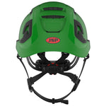 JSP EVO ALTA Baseworker Safety Helmet - Wheel Ratchet - Vented - Green - thumbnail 4