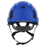 JSP EVO ALTA Baseworker Safety Helmet - Wheel Ratchet - Vented - Blue - thumbnail 2