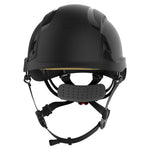 JSP EVO ALTA Baseworker Safety Helmet - Wheel Ratchet - Vented - Black - thumbnail 2