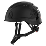 JSP EVO ALTA Baseworker Safety Helmet - Wheel Ratchet - Vented - Black - thumbnail 3