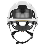 JSP EVO ALTA Baseworker Safety Helmet - Wheel Ratchet - Vented - ID Card Holder - White - thumbnail 2
