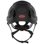 JSP EVO ALTA Baseworker Safety Helmet - Wheel Ratchet - Vented - ID Card Holder - Black - thumbnail 4