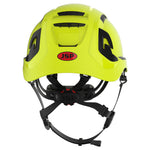JSP EVO ALTA Baseworker Safety Helmet - Wheel Ratchet - Vented - ID Card Holder - Yellow - thumbnail 4