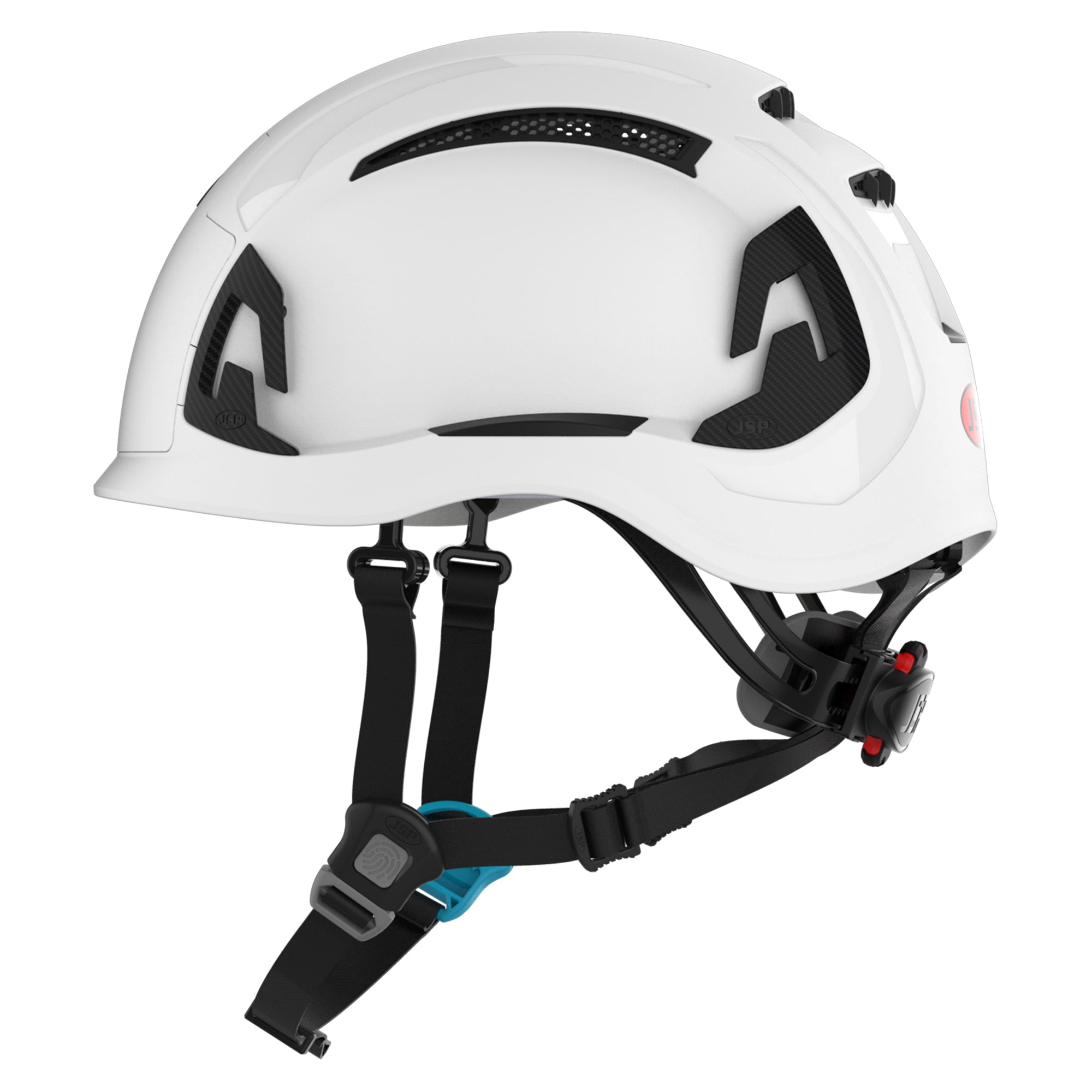 JSP EVO ALTA Skyworker Safety Helmet - Wheel Ratchet - Vented - White