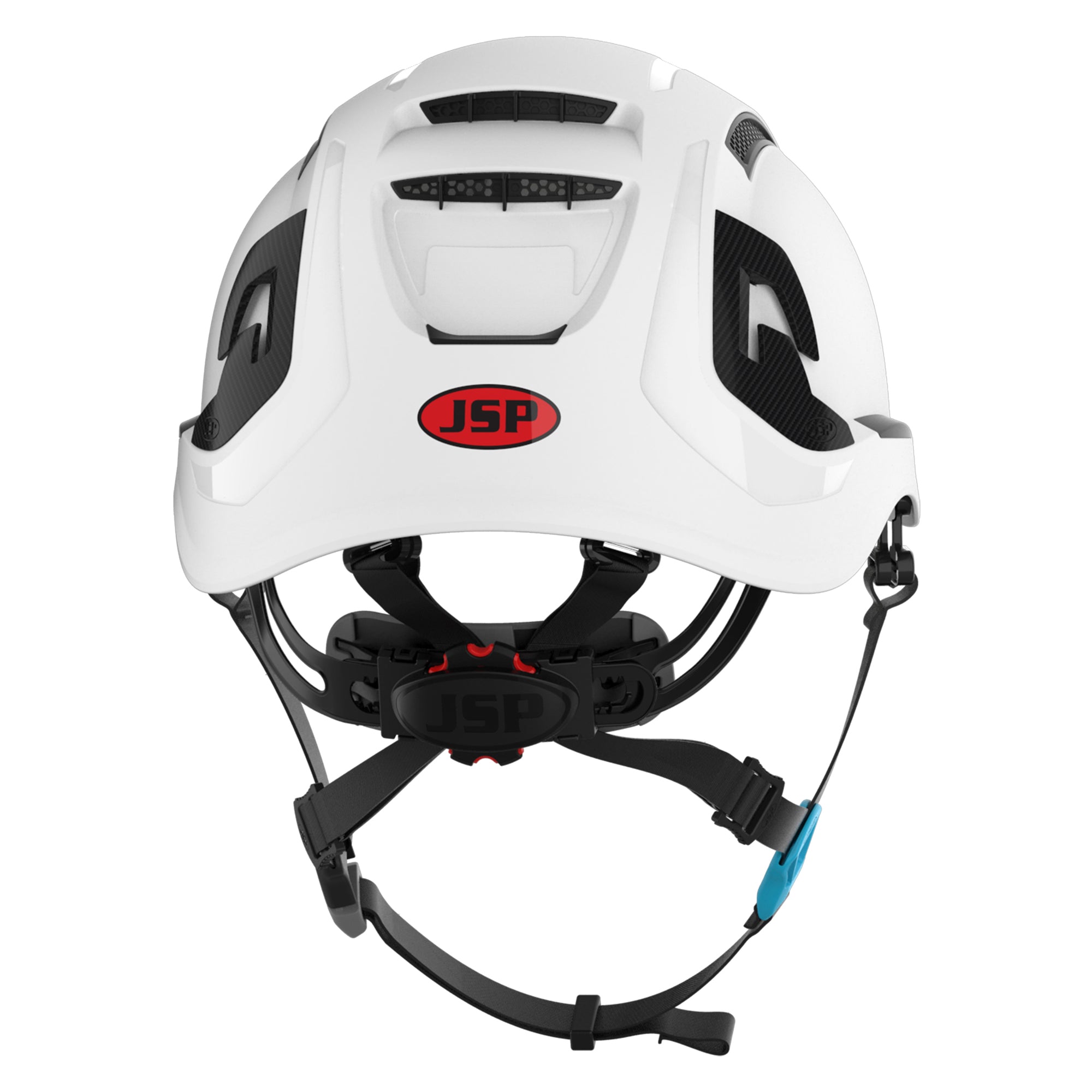 JSP EVO ALTA Skyworker Safety Helmet - Wheel Ratchet - Vented - White