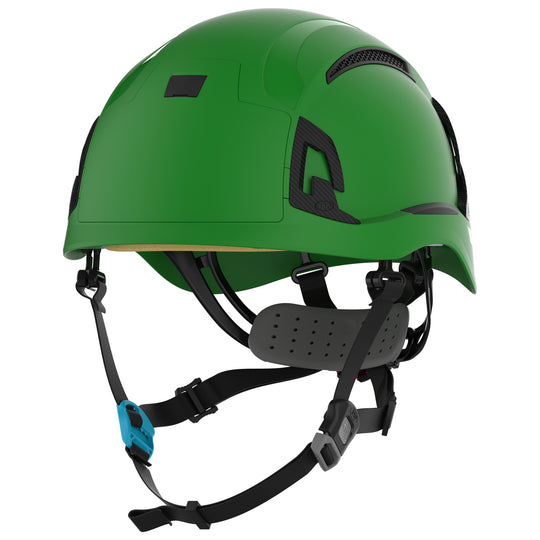 JSP EVO ALTA Skyworker Safety Helmet - Wheel Ratchet - Vented - Green
