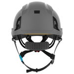 JSP EVO ALTA Skyworker Safety Helmet - Wheel Ratchet - Vented - Grey - thumbnail 2