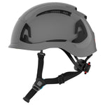 JSP EVO ALTA Skyworker Safety Helmet - Wheel Ratchet - Vented - Grey - thumbnail 3