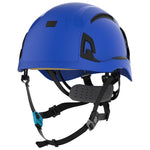 JSP EVO ALTA Skyworker Safety Helmet - Wheel Ratchet - Vented - Blue - thumbnail 1