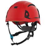JSP EVO ALTA Skyworker Safety Helmet - Wheel Ratchet - Vented - Red - thumbnail 1