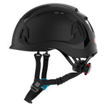 JSP EVO ALTA Skyworker Safety Helmet - Wheel Ratchet - Vented - Black