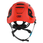 JSP EVO ALTA Skyworker Safety Helmet - Wheel Ratchet - Vented - Extra Visibility Orange - thumbnail 4
