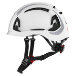 JSP EVO ALTA Dualswitch Safety Helmet - Wheel Ratchet - Vented - White - CR2 - thumbnail 3