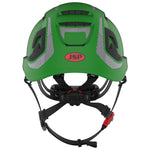 JSP EVO ALTA Dualswitch Safety Helmet - Wheel Ratchet - Vented - Green - CR2 - thumbnail 4