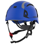 JSP EVO ALTA Dualswitch Safety Helmet - Wheel Ratchet - Vented - Blue - CR2 - thumbnail 1