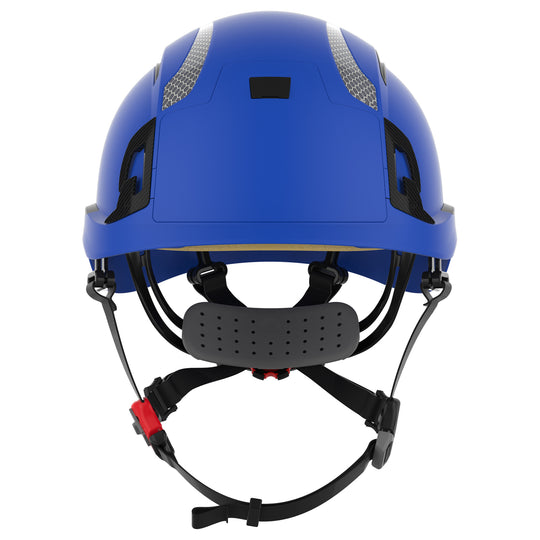 JSP EVO ALTA Dualswitch Safety Helmet - Wheel Ratchet - Vented - Blue - CR2