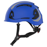 JSP EVO ALTA Dualswitch Safety Helmet - Wheel Ratchet - Vented - Blue - CR2 - thumbnail 3