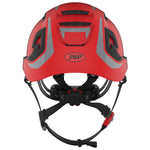 JSP EVO ALTA Dualswitch Safety Helmet - Wheel Ratchet - Vented - Red - CR2 - thumbnail 4
