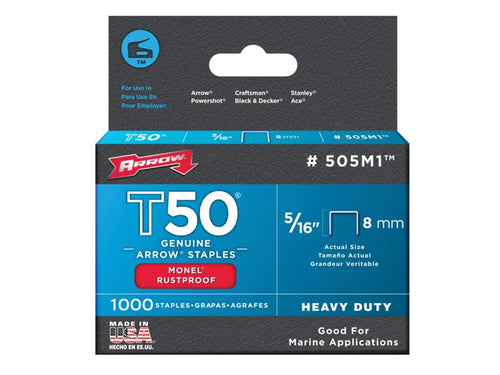 Arrow T50 Monel Staples