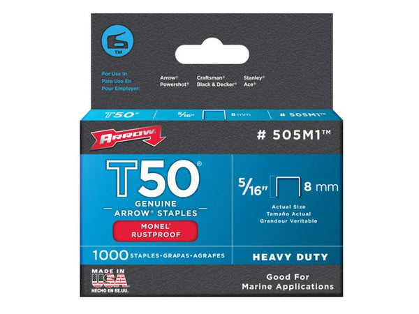 Arrow T50 Monel Staples