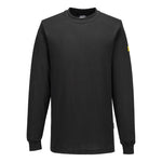 Portwest Anti-Static ESD Long Sleeve T-Shirt - thumbnail 4
