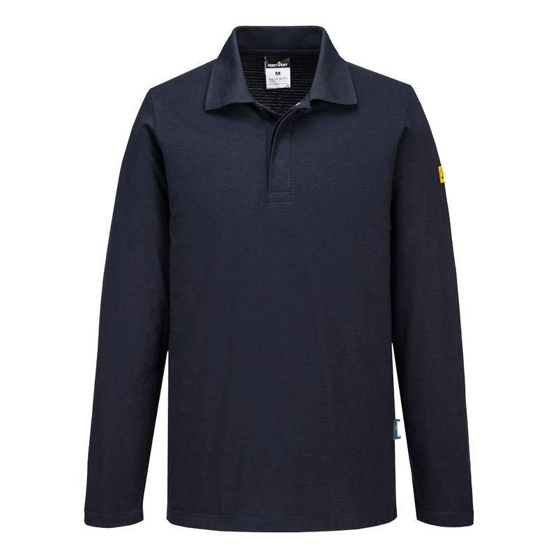 Portwest Anti-Static ESD Polo Shirt L/S