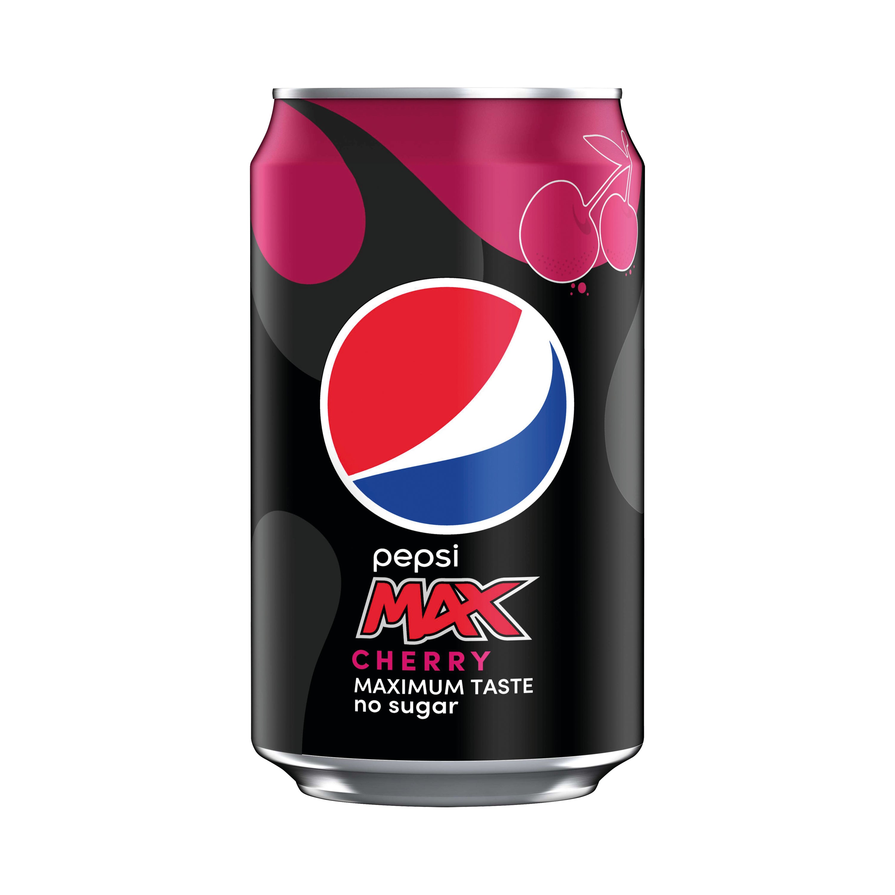 Pepsi Max Cherry Cans 330ml  (Pack of 24)