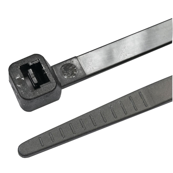 100-pack of Avery Dennison 150mm x 3.6mm black cable ties.