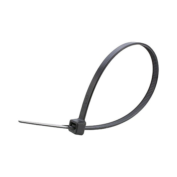 A handful of versatile black 150mm Avery Dennison cable ties.