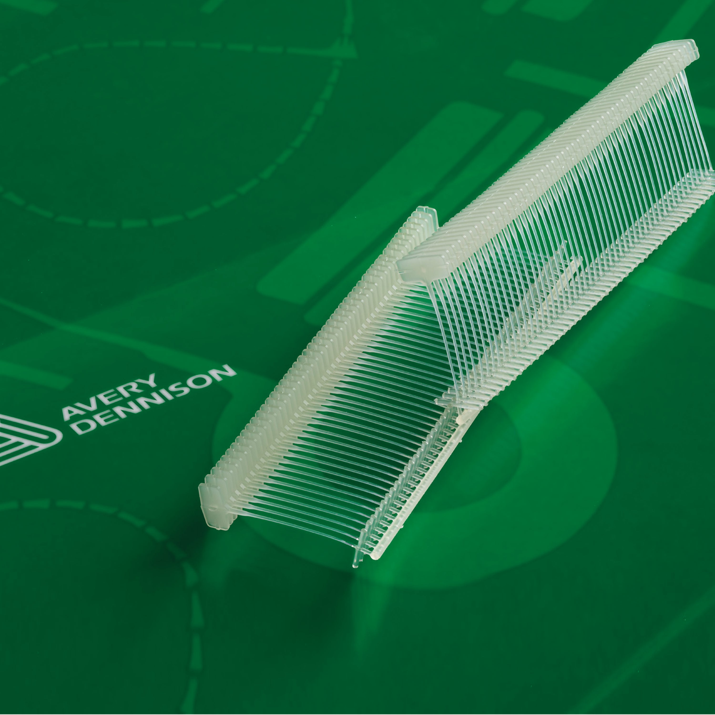 The eco-friendly packaging for Avery Dennison's standard Ecotach fasteners.