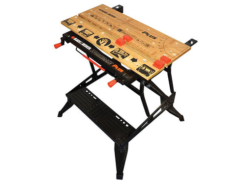 BLACK + DECKER Workmate 825 Deluxe Large Workbench with Vertical Clamping