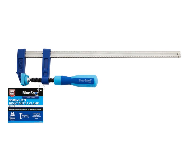 BlueSpot Tools Heavy-Duty F-Clamp