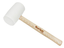 BlueSpot Tools White Rubber Mallet 454g (16oz)