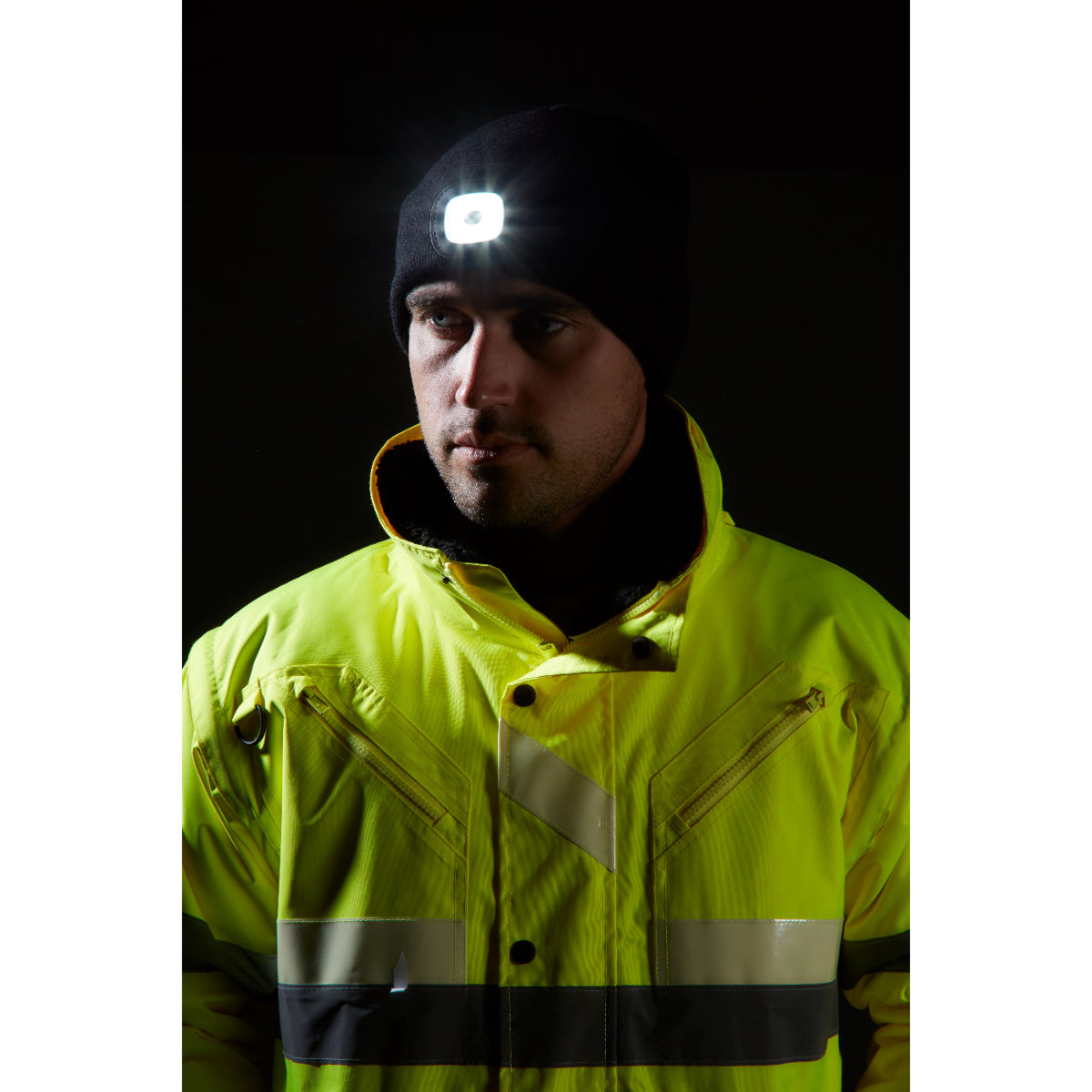Portwest Beanie USB Rechargeable LED Head Light