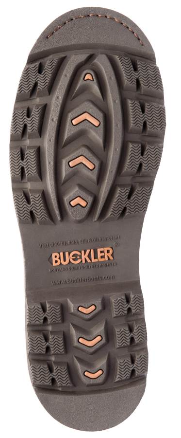 B1300 Buckbootz Dark Brown Goodyear Welted Non-Safety Dealer Boot