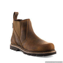 B1500 Buckbootz Dark Brown Goodyear Welted Non-Safety Dealer Boot