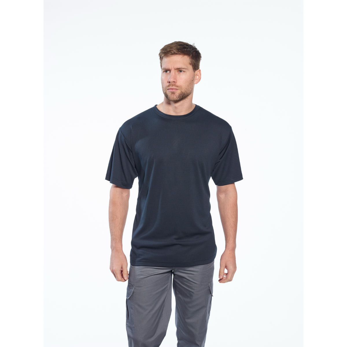 Portwest C701 Combat Trousers, hook and loop pocket flap detail