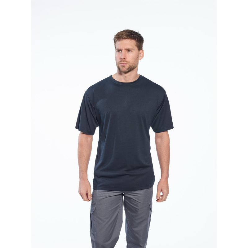 Portwest C701 Combat Trousers, hook and loop pocket flap detail