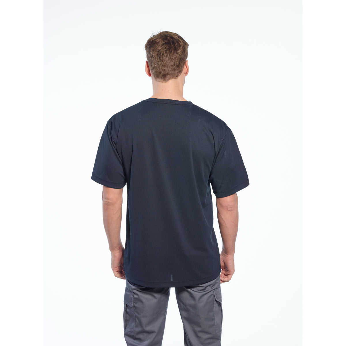 Portwest C701 Combat Trousers, close-up of fabric and stitching