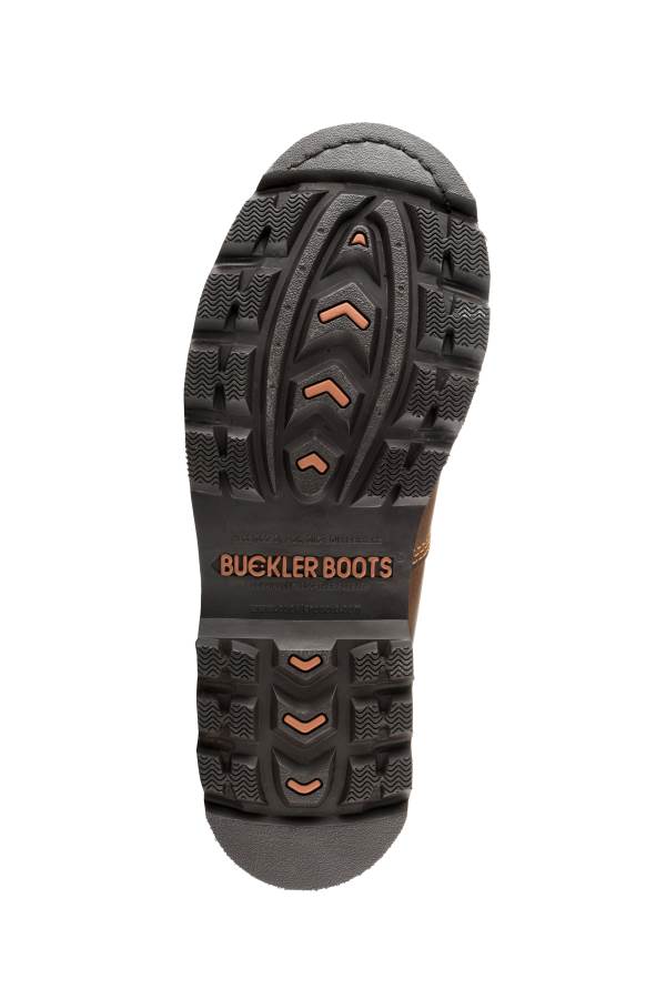 B1990 Buckbootz hard as Nails SB P HRO SRC Dark Brown Goodyear Welted Safety Dealer Boot