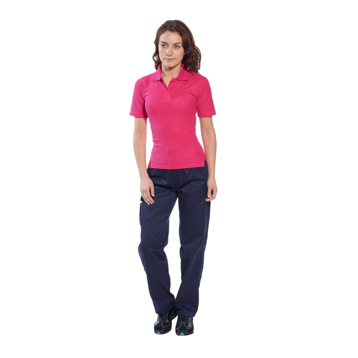 Close-up of thigh pocket on Portwest C099 Women's Combat Trousers