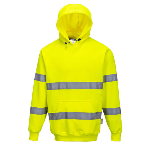 Portwest Hi-Vis Hoodie - Orange/Yellow - B304 - [CLEARANCE]