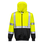 Portwest Hi-Vis Contrast Zipped Hoodie - thumbnail 16