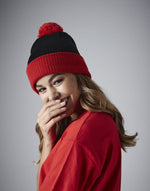 Beechfield Snowstar Two-Tone Beanie - thumbnail 2