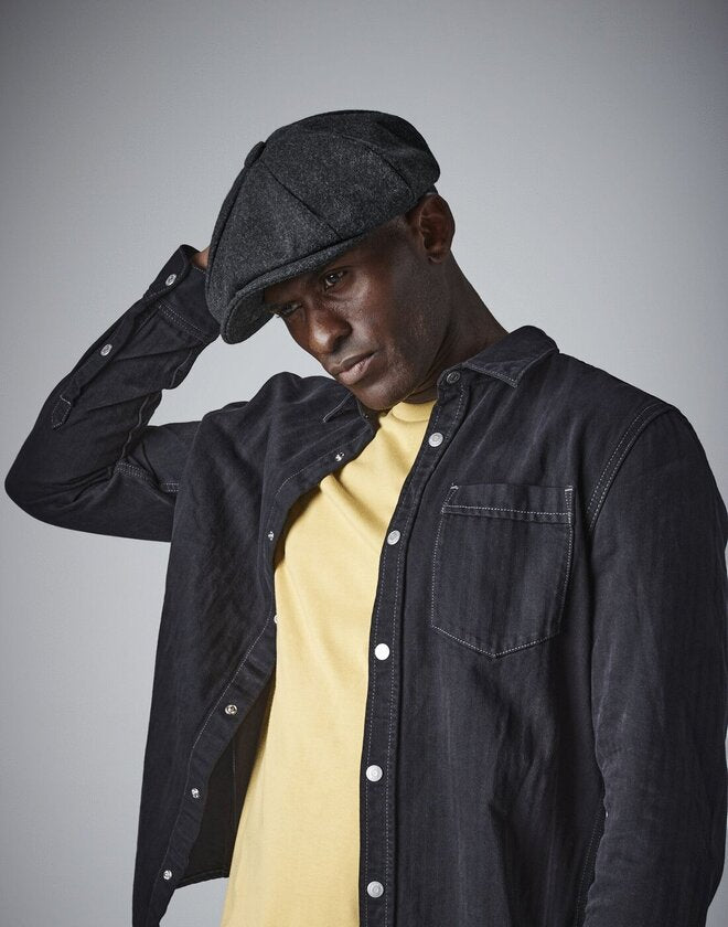 Beechfield Melton Wool Baker Boy Cap