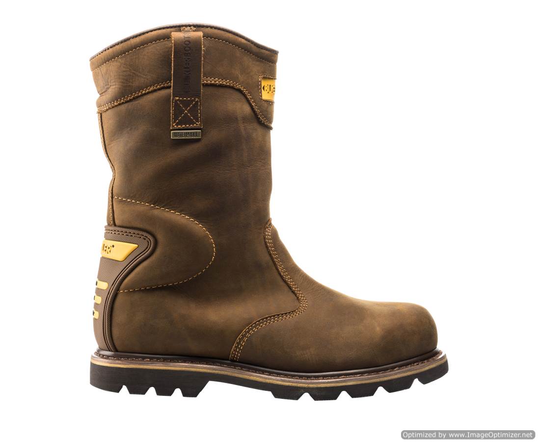 B701SMWP Buckbootz Hard as Nails SB P HRO SRC WRU Crazy Horse Leather Goodyear Welted Waterproof Safety Rigger Boot