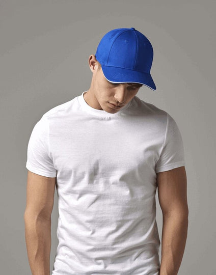 Beechfield Earthaware Classic Organic Cotton 6 Panel Cap - Sandwich Peak